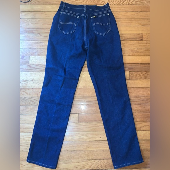 Vintage 60's 70s LEE RIDERS Selvedge Denim Sanforized Workers Union Made Jeans - Picture 3 of 10